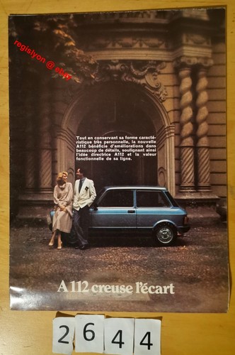 Lancia autobianchi a112 - autobianchi,