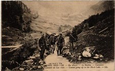 CPA En Alsace - LE RUDLIN - Caravane montant au Lac Noir. (398211)