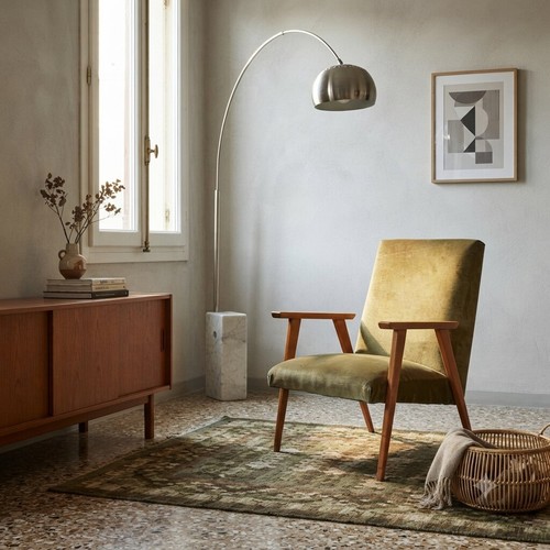 Fauteuil vintage hêtre - vintage,