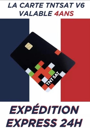 Carte tntsat officielle neuve - carte,