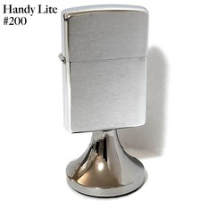 Briquet de table Zippo Silver Satin Handi Lite 1993 de collection rare...