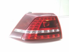 Volkswagen Golf VII 2015 Left Tail Light Rear Lamp 5G0945207 BOS102985