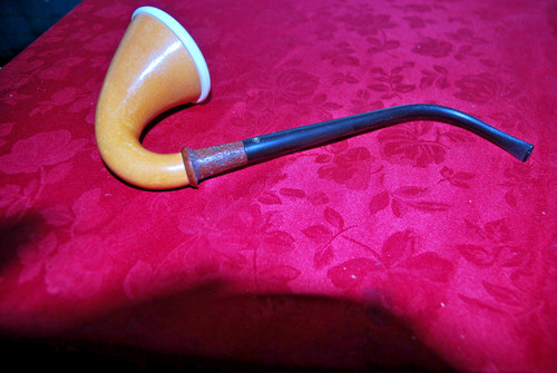 Ancienne pipe calabash - ancienne,