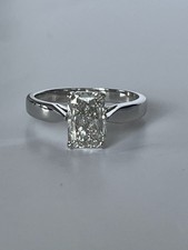 6262- Bague Solitaire Or Gris