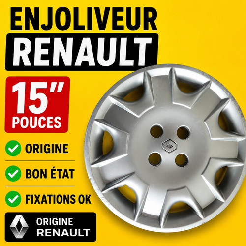Enjoliveur renault scenic - 1,