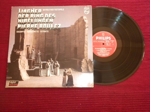 Pierre boulez wagner - lp,