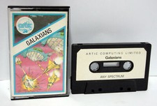 GALAXIANS ARTIC COMPUTER LIMITED SPECTRUM ZX 16k 48k VERY RARE WORKING FR1 65555