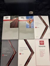 Toyota Sienna 2021 Owner Manual OEM Factory Compatible OEM