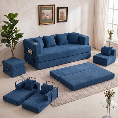 Convertible sofa bed - 79",