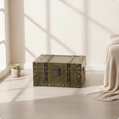 Coffre rangement vintage - rangement,