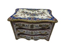 Commode miniature faïence