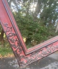 15P Cadre 65x50cm Encadrement Chinois Chine Ancien Indochine Indochinois Frame