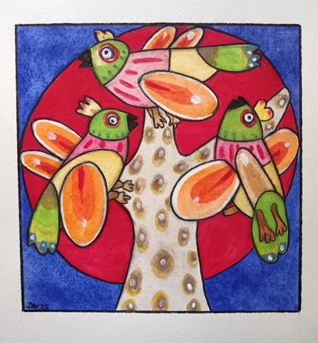Arbre aux oiseaux - l'arbre,