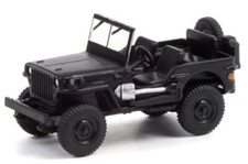 WILY's Jeep - 1942 - Black Bandit - Greenlight 1:64