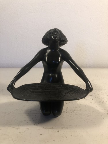 Statuette art deco bronze - statuette, en