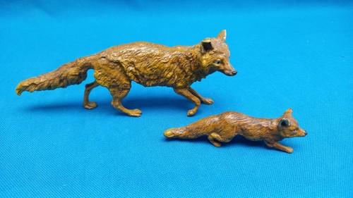 Renard renardeau bronze - et,