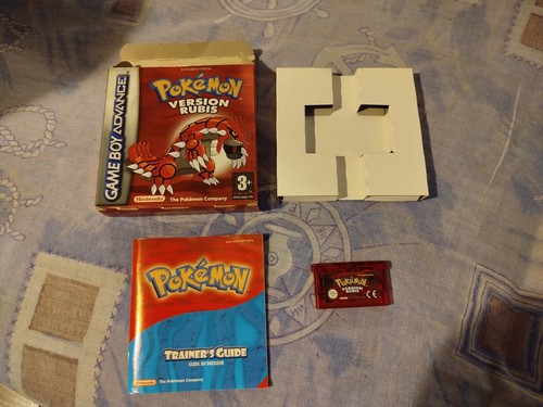 Pokémon version rubis gameboy - pokémon,