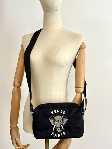Sac kenzo varsity noir - noir, avec