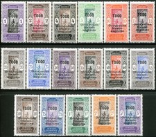 COLONIES TOGO N° 84/100 NEUFS** PAPIER COUCHÉ