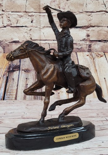 Statue bronze cavalier - statue, en