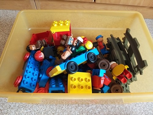 Lot pièces train duplo - train,