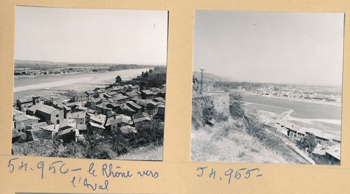Serrières 1960 5 photos - c.,