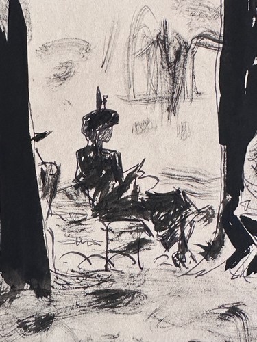 Dessin ancien jean terles - jean,