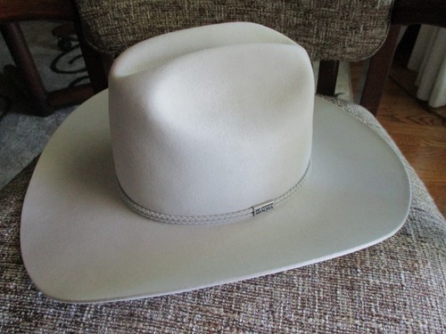 Aqha resistol silver belly 4x - belly,