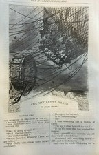 1874 Jules Verne The Mysterious Island Original Illustrations