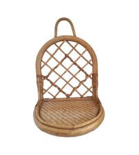 Étagère murale  rotin 