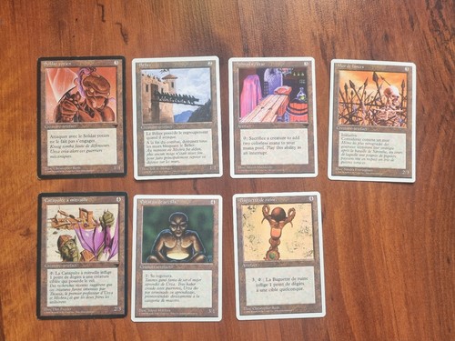 Lot cartes artefacts magic - lot, de