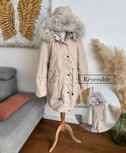 Manteau fausse fourrure