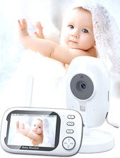 Babyphone Moniteur Caméra Bebe Vidéo Audio Sans fil Interphone Enfant