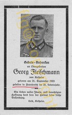 STERBEBILD SOLDAT  ALLEMAND