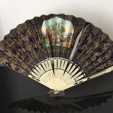 EVENTAIL Ancien Vers 1850