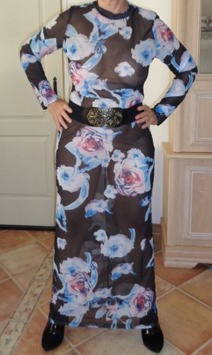 Robe longue trés sexy - robe,