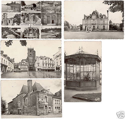 Ploermel cartes photos - cp,