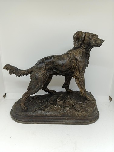 Belle sculpture regule chien - sculpture,