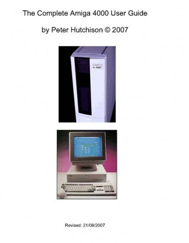 Manuel amiga 4000 anglais - amiga,