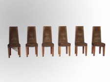 série de 6 chaises en chêne