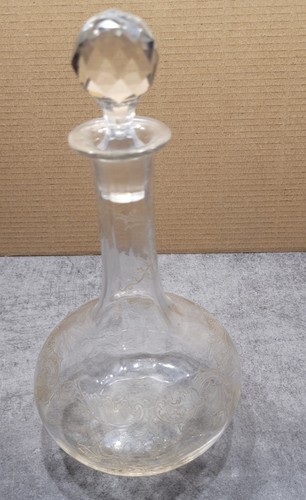 Carafe ancienne cristal xxe - en,
