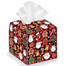 Boîte à mouchoirs en cuir