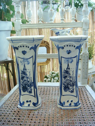 Vases delfts blauw - vases,