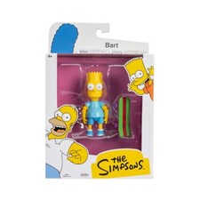 The Simpsons Figurine articulée 13cm - Figures Bart Simpson + Skateboard