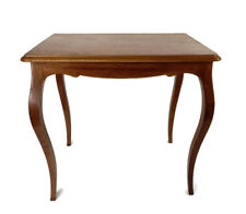 Vintage Side Coffee occasional wine Table carved wood Louis XV style barn style 