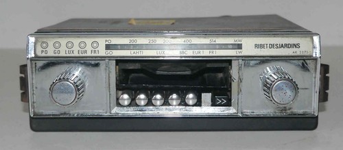 Rare autoradio cassette