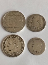 LOT 4 anciennes PIECES BELGES