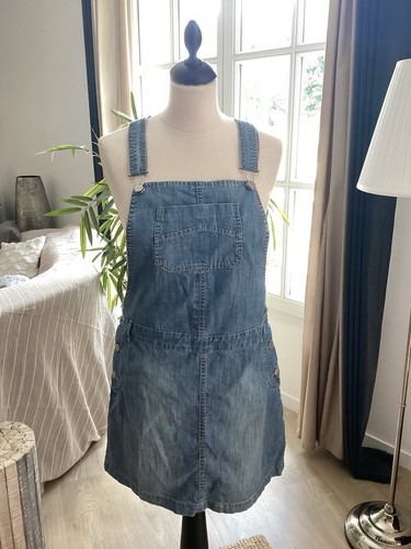 Jupe salopette combi jean - jupe,