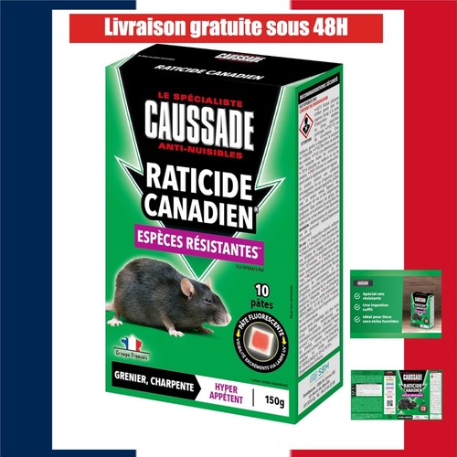 Caussade anti rats pâtes - anti-rats,