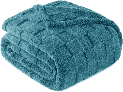 Plaid couverture rayures - plaid,